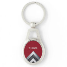 Elegantes Metallmuster Mit Monogramm