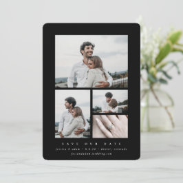 Elegantes minimales Multi-Foto Save The Date