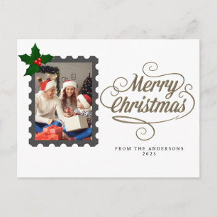 Elegantes minimales Weihnachten Modernes Familie