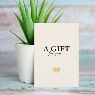 Elegantes Minimalistisch Luxus Weißes Goldenes Her