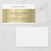 Elegantes Minimalistisch modernes Design Schlichte Visitenkarte (Vorne/Hinten)