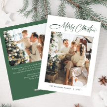 Elegantes Minimalistisch Modernes Weihnachtsfest 2