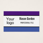 Elegantes, minimalistisches Abzeichen (Vorderseite)