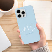 Elegantes Minimalistisches Anfangsmonogramm Case-Mate iPhone Hülle