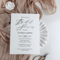 Elegantes Minimalistisches Brautparty