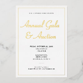 Elegantes Minimalistisches Business Corporate Even Folieneinladung