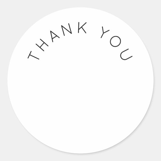 Elegantes Minimalistisches einfaches Brautparty Vi Runder Aufkleber (Vorderseite)