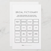 Elegantes Minimalistisches Einfaches Bridal (Vorne/Hinten)