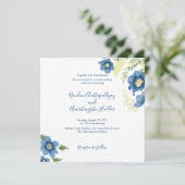 Elegantes Minimalistisches Einladungspaket für Hoc (Stehend Vorderseite)