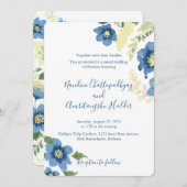 Elegantes Minimalistisches Einladungspaket für Hoc Einladung (Vorne/Hinten)