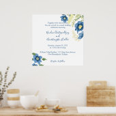 Elegantes Minimalistisches Einladungspaket für Hoc Poster (Küche)