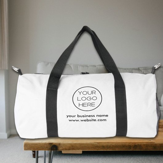 Elegantes Minimalistisches Firmenlogo Duffle Bag