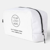 Elegantes Minimalistisches Firmenlogo Waschbeutel (Rechte Ecke)