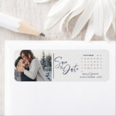 Elegantes Minimalistisches Foto Hochzeit speichern (Insitu)