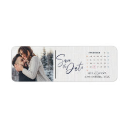 Elegantes Minimalistisches Foto Hochzeit speichern