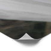 Elegantes minimalistisches Hochzeits-Willkommenssc Poster (Ecke)