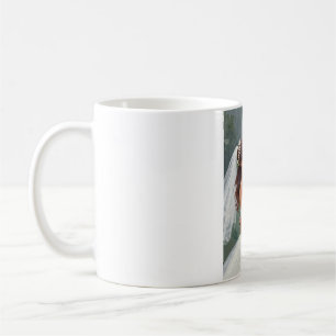 Elegantes Minimalistisches Kunstgemälde von einem  Kaffeetasse