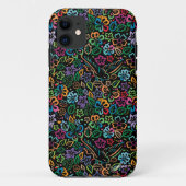 Elegantes Minimalistisches Lebensfarbdesign Case-Mate iPhone Hülle (Rückseite)