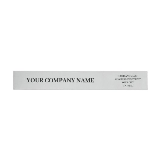 Elegantes Minimalistisches Light Gray Business (Person)