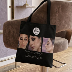 Elegantes minimalistisches Logo für Wimpernkünstle Tasche
