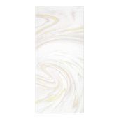 Elegantes Minimalistisches Marble Salon Service Me Werbekarte (Hinten)