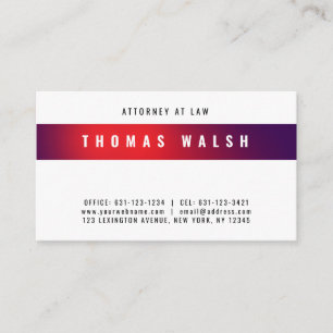 Elegantes minimalistisches modernes Business-Card- Visitenkarte