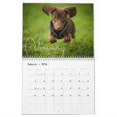 Elegantes Minimalistisches, modernes, Personalisie Kalender (Feb 2026)