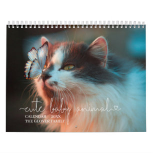 Elegantes Minimalistisches, modernes, Personalisie Kalender