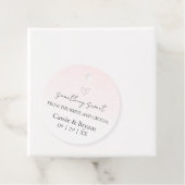 Elegantes Minimalistisches Modernes Romantisches R Geschenkanhänger (Beispiel)