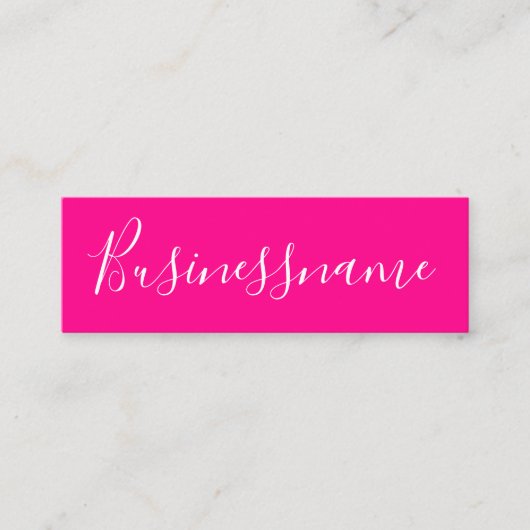 Elegantes minimalistisches modernes Trendrosa Treuekarte (Vorderseite)