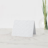 Elegantes minimalistisches Schuldesign Dankeskarte (Vorderseite)