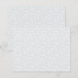 Elegantes minimalistisches Schuldesign Mitteilungskarte