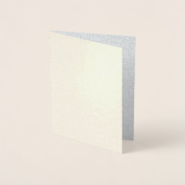 Elegantes minimalistisches Schulmuster Folienkarte