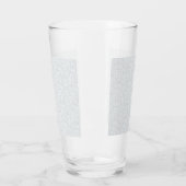 Elegantes minimalistisches Schulmuster Glas (Links)
