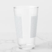Elegantes minimalistisches Schulmuster Glas (Rechts)