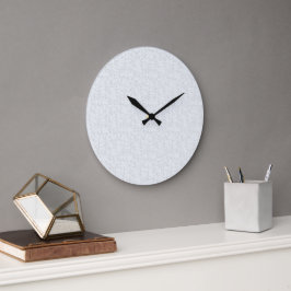 Elegantes minimalistisches Schulmuster Große Wanduhr