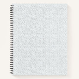 Elegantes minimalistisches Schulmuster Notizblock