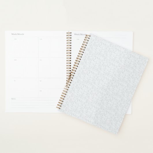 Elegantes minimalistisches Schulmuster Planer (Anzeige)