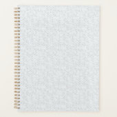 Elegantes minimalistisches Schulmuster Planer (Vorderseite)