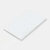 Elegantes minimalistisches Schulmuster Post-it Klebezettel (angewinkelt)