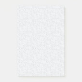 Elegantes minimalistisches Schulmuster Post-it Klebezettel (Vorderseite)