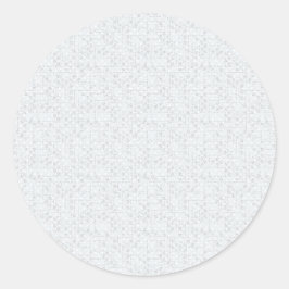 Elegantes minimalistisches Schulmuster Runder Aufkleber
