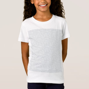 Elegantes minimalistisches Schulmuster T-Shirt