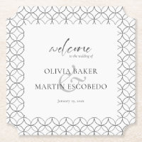 Elegantes Minimalistisches Schwarz-weiß