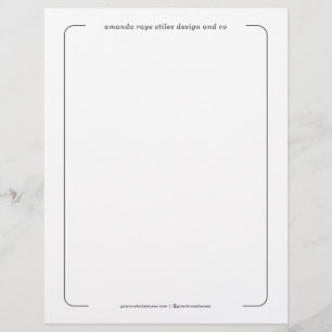 Elegantes Minimalistisches Star-Symbol Flyer