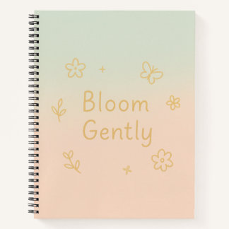 Elegantes minimalistisches Tagebuch für den Alltag Notizblock