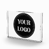 Elegantes, Minimalistisches und schlankes schwarze Fotoblock (Rechts)