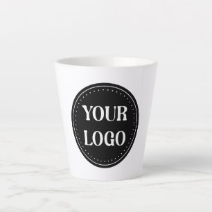 Elegantes, Minimalistisches und schlankes schwarze Milchtasse