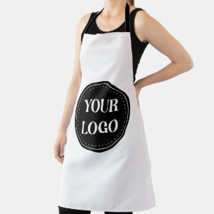 Elegantes, Minimalistisches und schlankes schwarze Schürze