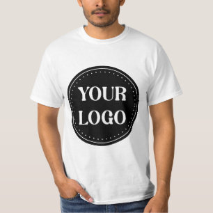 Elegantes, minimalistisches und schlankes schwarze T-Shirt